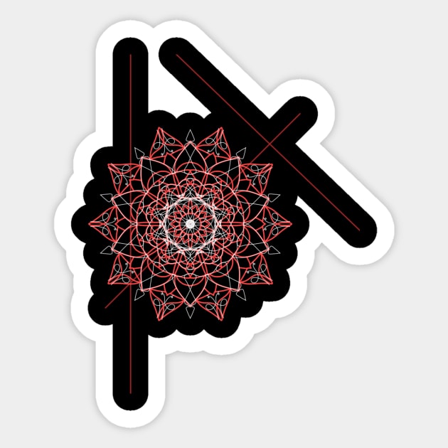 Mandala Love Sticker by jaykats